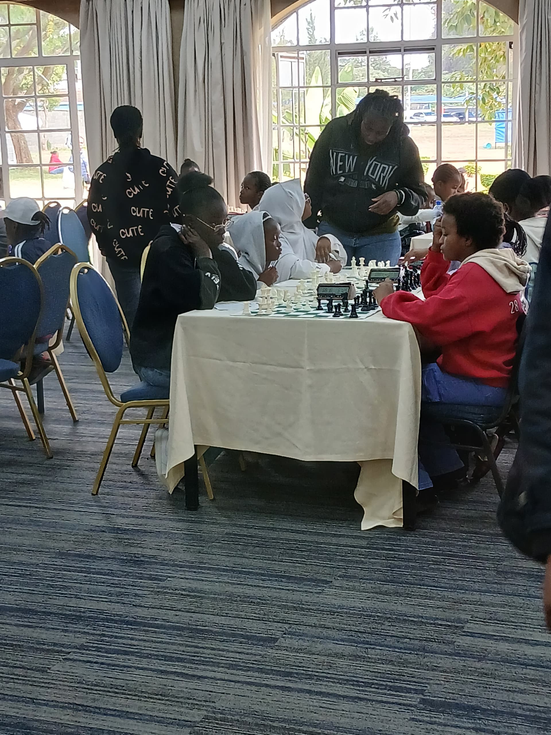 Members in action